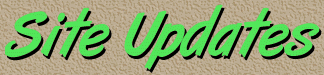 Site Updates